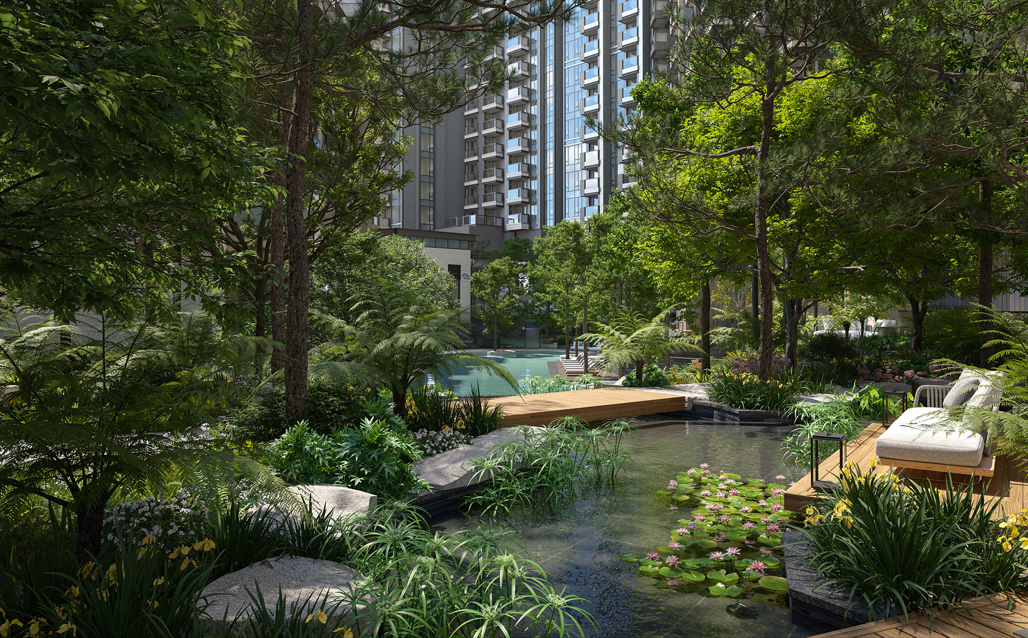 柏蔚森園林水景